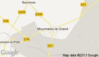 Plan de Mourmelon-le-Grand