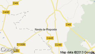 Plan de Nesle-la-Reposte