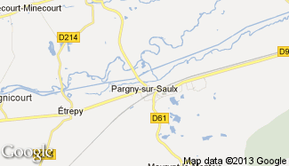 Plan de Pargny-sur-Saulx