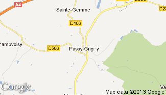 Plan de Passy-Grigny