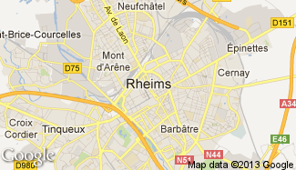 Plan de Reims