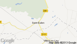 Plan de Saint-Eulien