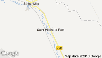 Plan de Saint-Hilaire-le-Petit