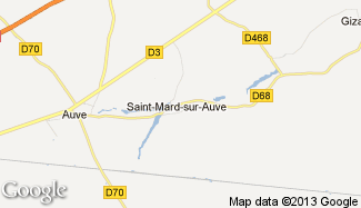 Plan de Saint-Mard-sur-Auve