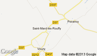 Plan de Saint-Mard-lès-Rouffy