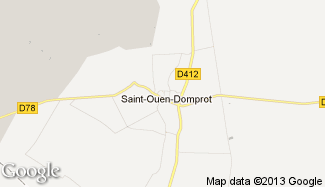 Plan de Saint-Ouen-Domprot