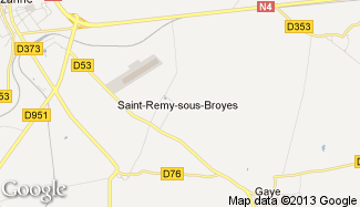 Plan de Saint-Remy-sous-Broyes