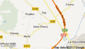 Plan de Saint-Thierry