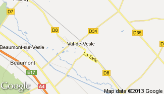 Plan de Val-de-Vesle