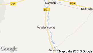 Plan de Vaudesincourt