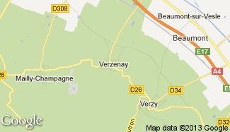 Plan de Verzenay