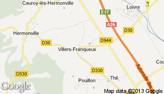 Plan de Villers-Franqueux