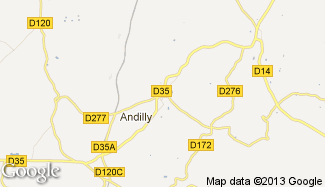 Plan de Andilly-en-Bassigny