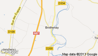 Plan de Brethenay