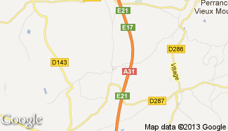 Plan de Courcelles-en-Montagne