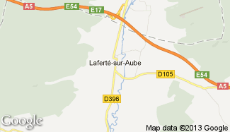 Plan de Laferté-sur-Aube