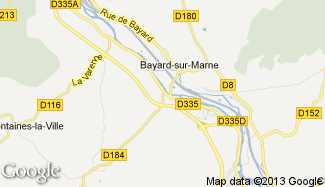 Plan de Bayard-sur-Marne