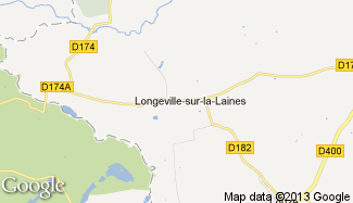 Plan de Longeville-sur-la-Laines