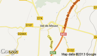 Plan de Val-de-Meuse