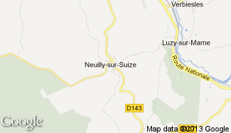 Plan de Neuilly-sur-Suize