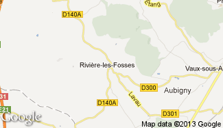 Plan de Rivière-les-Fosses