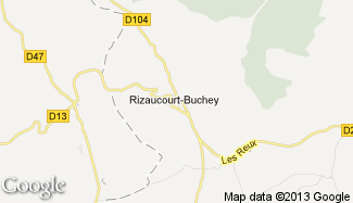 Plan de Rizaucourt-Buchey