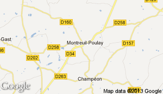Plan de Montreuil-Poulay