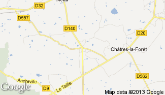 Plan de Saint-Christophe-du-Luat