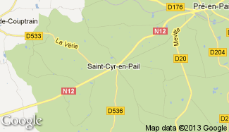 Plan de Saint-Cyr-en-Pail