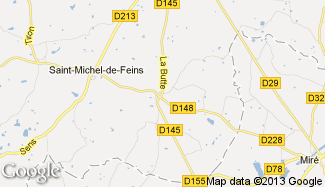 Plan de Saint-Laurent-des-Mortiers