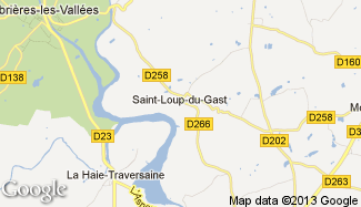 Plan de Saint-Loup-du-Gast