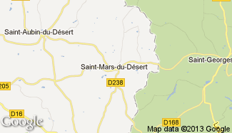 Plan de Saint-Mars-du-Désert