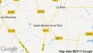 Plan de Saint-Michel-de-la-Roë