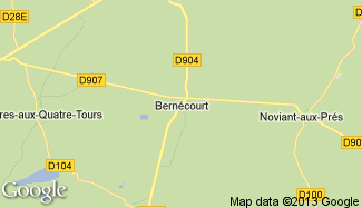 Plan de Bernécourt