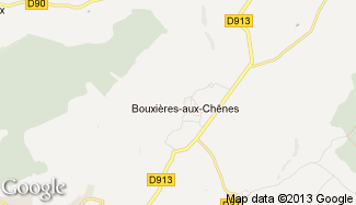 Plan de Bouxières-aux-Chênes