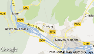 Plan de Chaligny