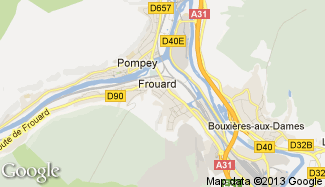 Plan de Frouard