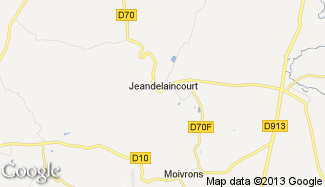 Plan de Jeandelaincourt
