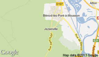Plan de Jezainville
