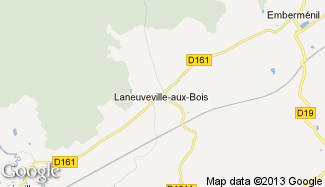 Plan de Laneuveville-aux-Bois