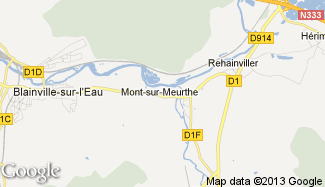 Plan de Mont-sur-Meurthe