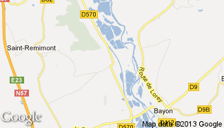 Plan de Neuviller-sur-Moselle