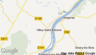 Plan de Villey-Saint-Étienne