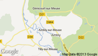 Plan de Ambly-sur-Meuse