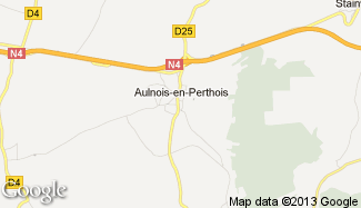 Plan de Aulnois-en-Perthois