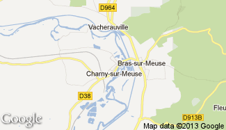 Plan de Charny-sur-Meuse