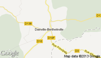 Plan de Dainville-Bertheléville