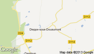 Plan de Dieppe-sous-Douaumont
