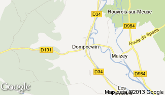 Plan de Dompcevrin