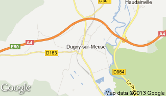 Plan de Dugny-sur-Meuse